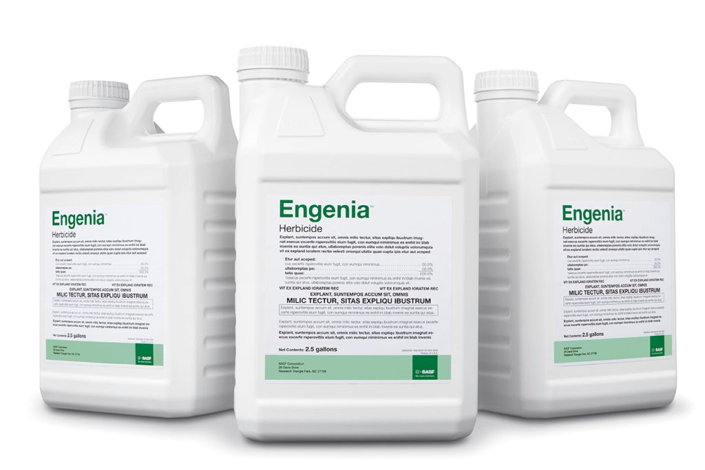 Several Jugs of Engenia Herbicide containing Dicamba