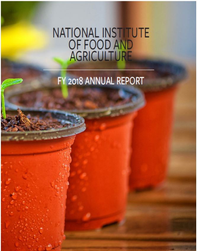 NIFA Front Cover of Report